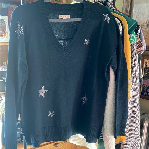 Navy Star Sweater by Knox Rose - Picture 1 of 5